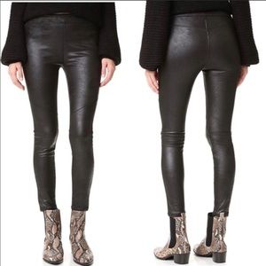 Free People Never Let Go Faux Leather Leggings 8